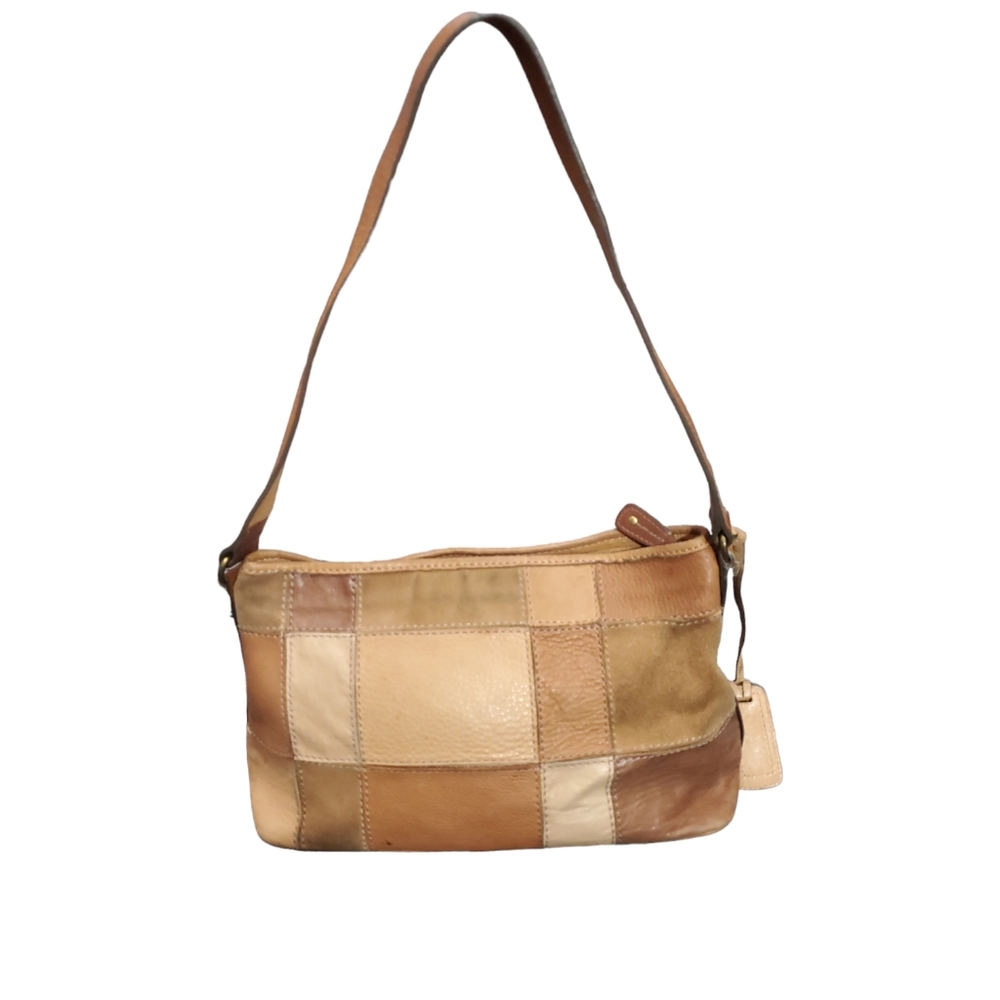 Fossil Patch Leather Shoulder Bag - image 2